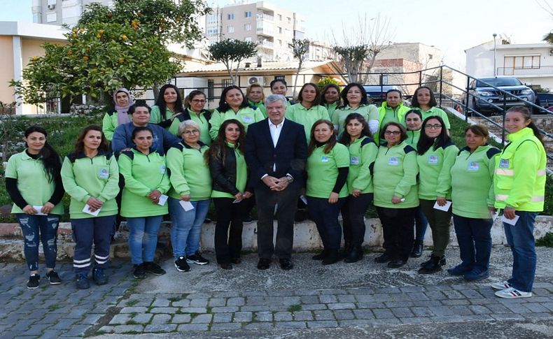 Narlıdere’de 8 Mart dayanışması