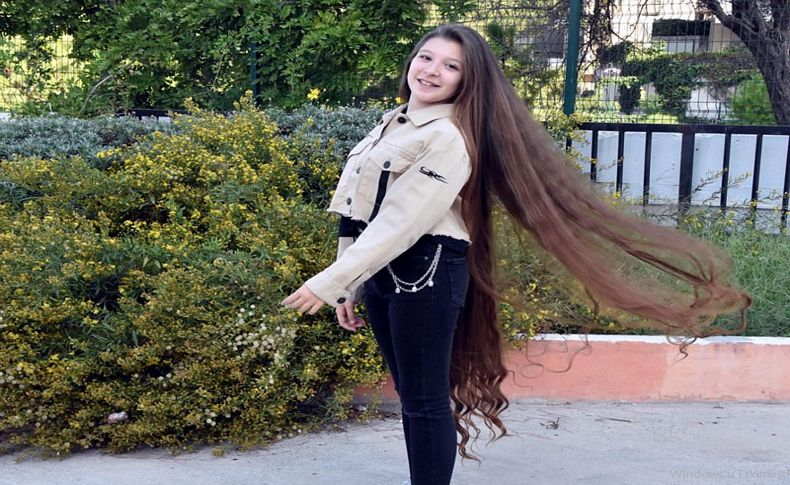 'Rapunzel Pelin' Dünya Çocuk Rekorları Kitabı'na girdi