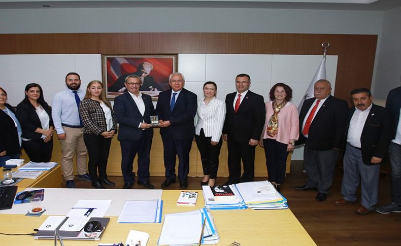 CHP İlçe Başkanı Yıldız'dan Selvitopu’na tebrik ziyareti