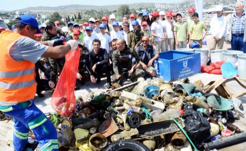 'Sosyete plajı'nda denizden çıkanlar şaşırttı