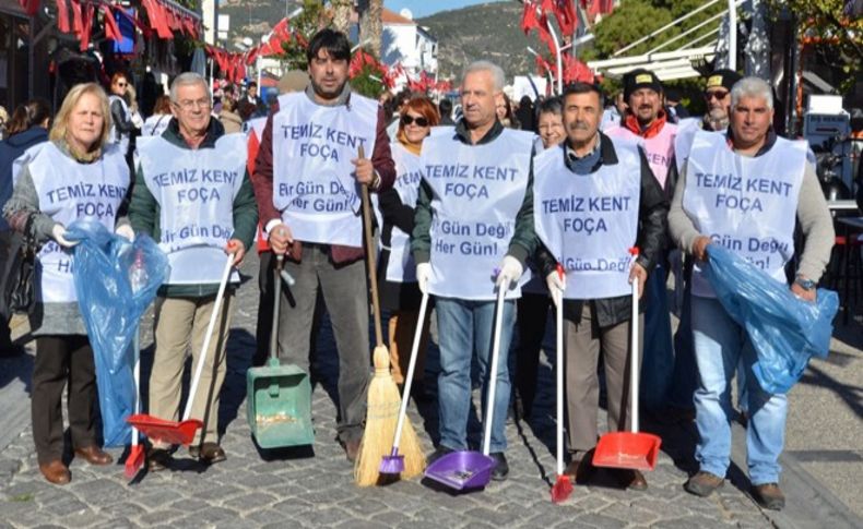 'Temiz Kent Foça'ya start