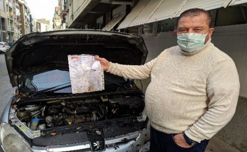 1 hafta önce aldığı arabasıyla sel sularına kapıldı