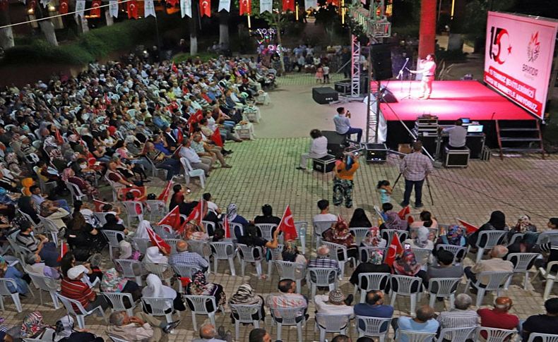 15 Temmuz şehitleri Bayındır'da anıldı