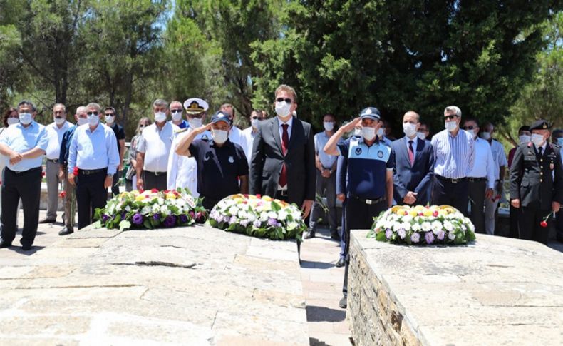 15 Temmuz Şehitleri Urla’da anıldı