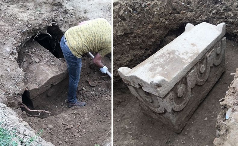 1700 yıllık lahiti satmak isterken yakalandılar