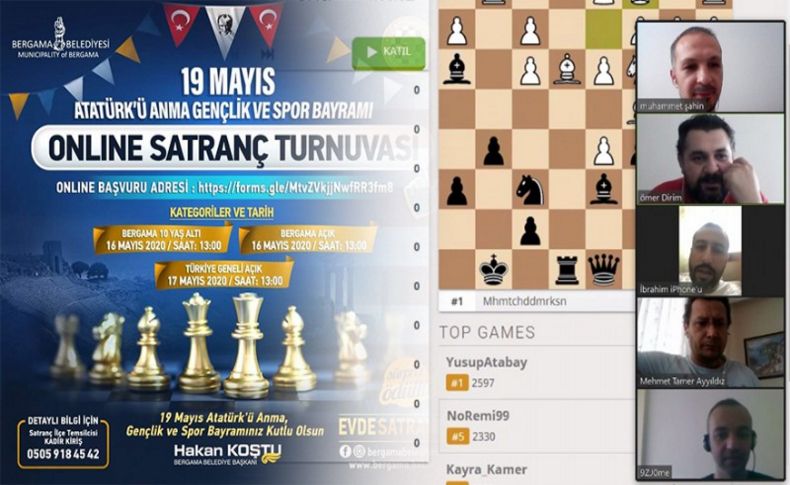 Bergama'da satranç heyecanına nefes kesen final