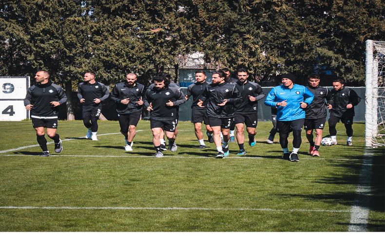 Altay, Giresunspor maçı için ilk çalışmasını yaptı