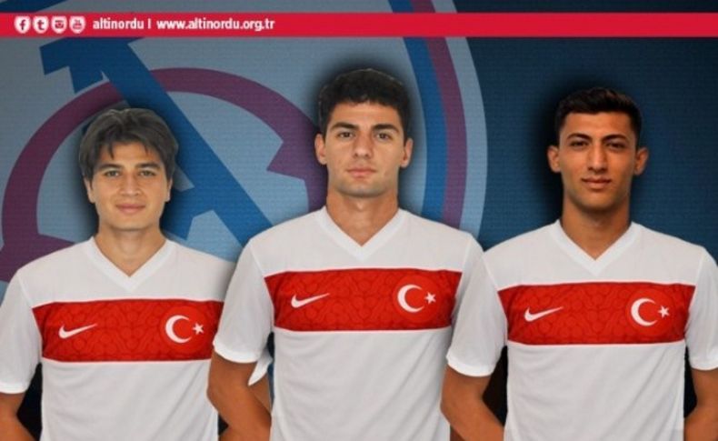 Altınordu'nun 3 genci U19 Milli Takımı'nda