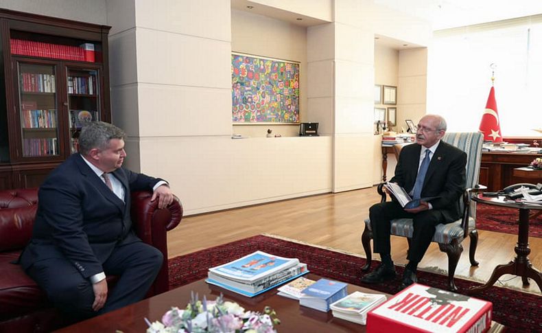 Başkan Oran, Kılıçdaroğlu ile görüştü! Sakız bonzaisi hediye etti