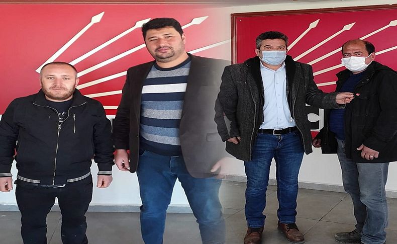 CHP Tire’de yeni rozetler takıldı