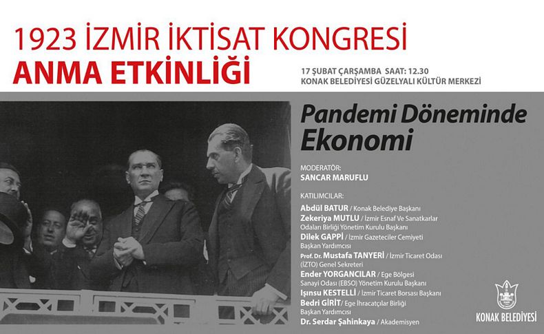 İzmir İktisat Kongresi’nin  98. yıl dönümüne özel anma