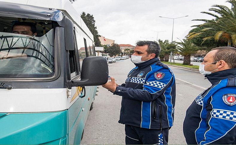 Zabıta ekiplerinden corona mesaisi