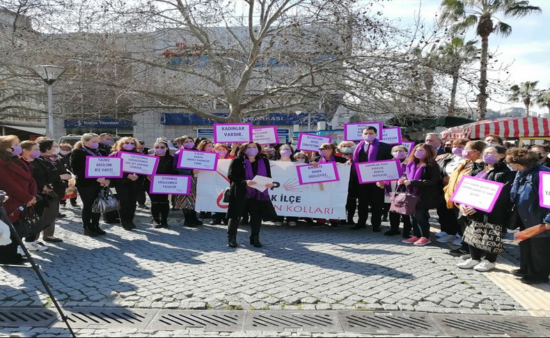 CHP Kadınlarından iktidara tepki: ‘Lebabep’ kongre yapanlara değil 8 Mart'ı kutlayanlara ceza yağıyor