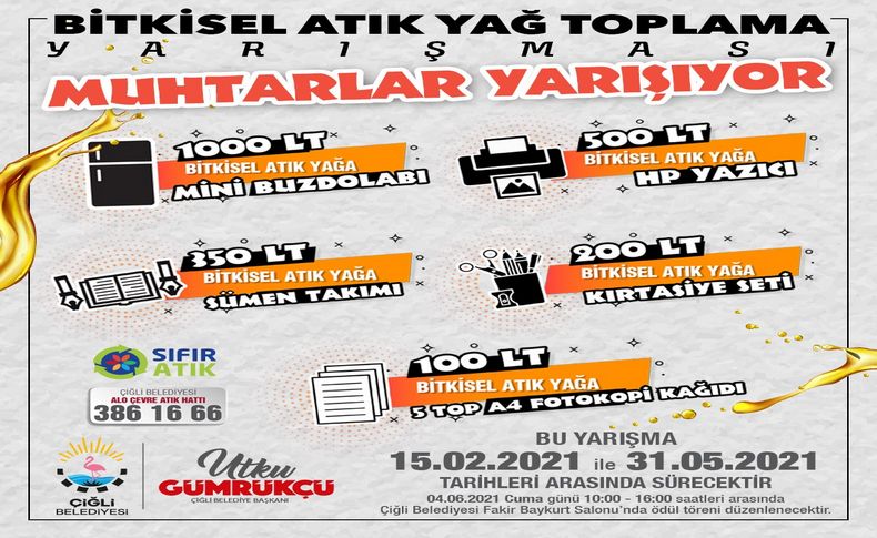 Çiğlili muhtarlar doğa için yarışıyor