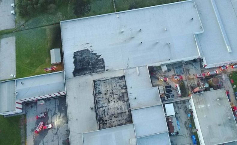 Et üretim tesisinde yangın: 2 kişi hayatını kaybetti