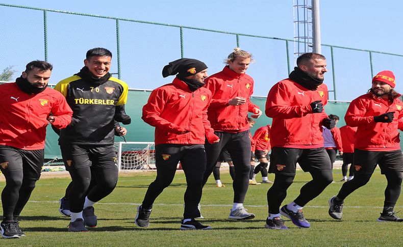 Göztepe, Alanyaspor maçının hazırlıklarına başladı