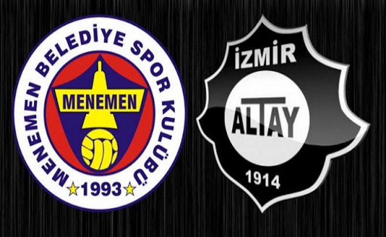 İzmir'de Altay-Menemenspor derbisi heyecanı