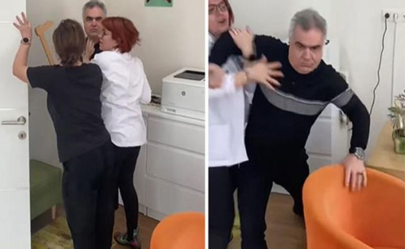 İzmir'de doktor, özel muayenehanesine bebeğini getiren babaya saldırdı
