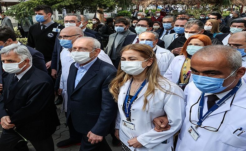 Kılıçdaroğlu sağlık çalışanlarını unutmadı