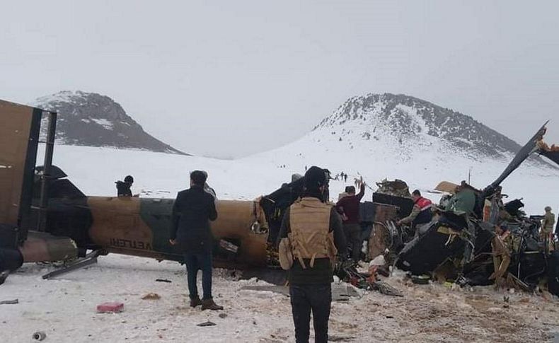 Helikopter kazasında şehit olan askerlerin kimlikleri belli oldu