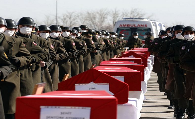 Şehitlere Ankara'da acı veda