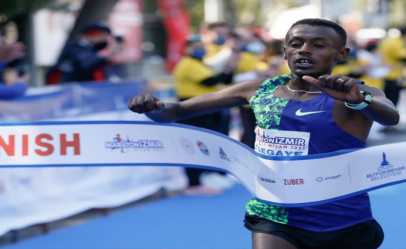 Maratonİzmir'e Etiyopyalı atletler damga vurdu