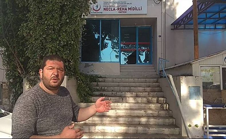 Foça eski devlet hastanesi çürümeye terk edildi! Bağımlıların mekanı oldu