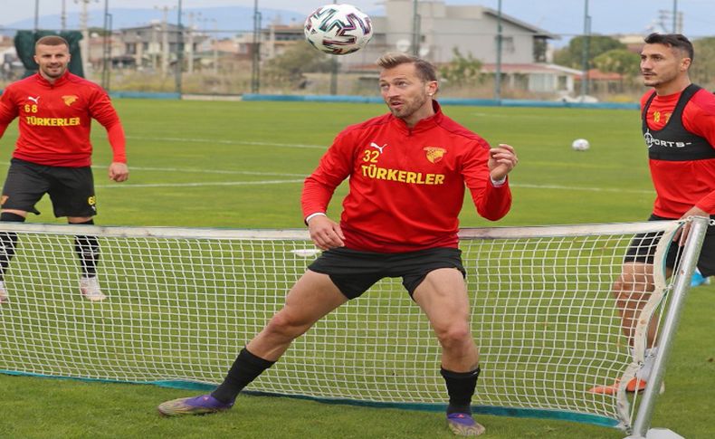 Göztepe, Galatasaray maçı hazırlıklarına başladı