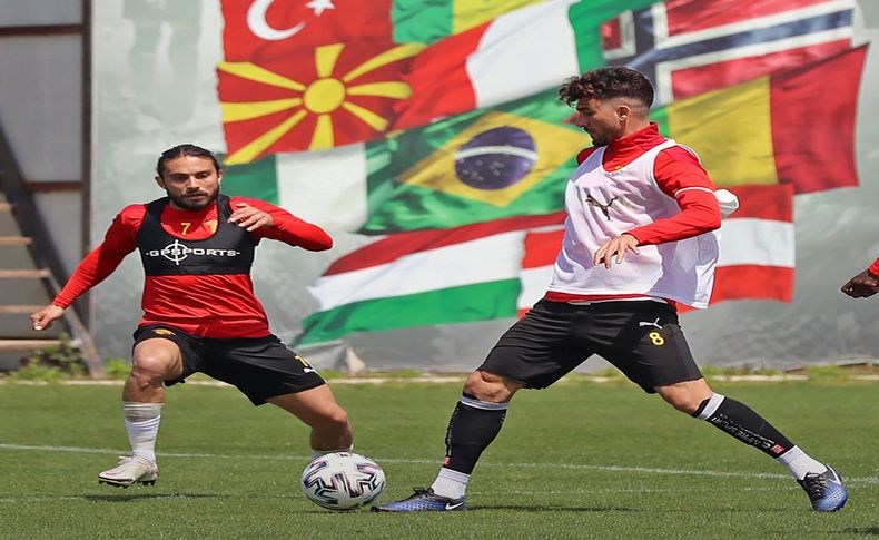 Göztepe, Galatasaray maçının hazırlıklarına devam etti