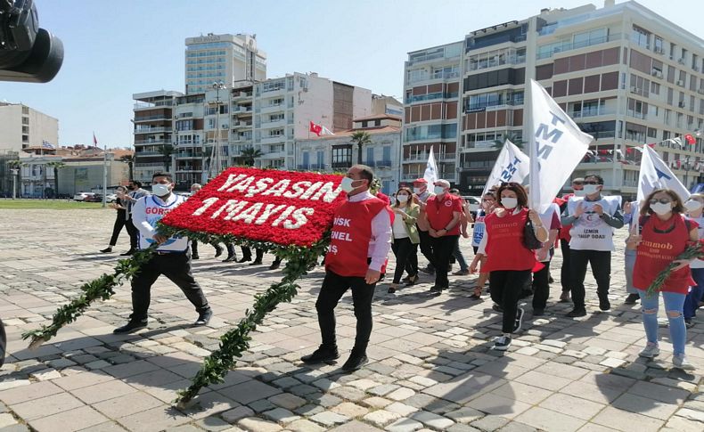 İzmir’de buruk 1 Mayıs: İktidara rant eleştirisi