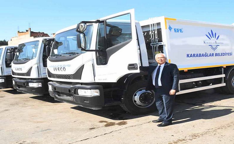 Karabağlar Belediyesi temizlik filosuna güç kattı