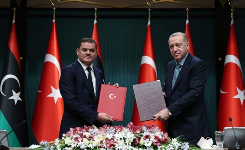 Libya'yla kritik imzalar atıldı! Erdoğan'dan ilk açıklama