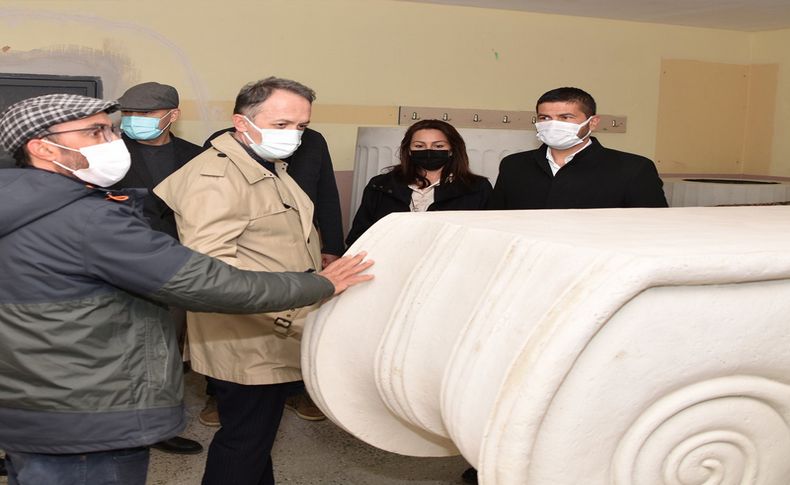 Müzeler Genel Müdürü Yazgı'dan Foça ziyareti