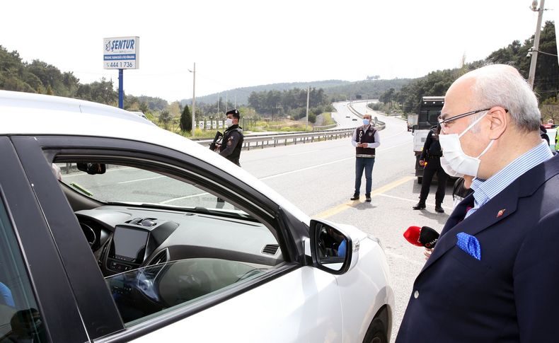Vali Köşger 'dinamik denetim'de açıkladı: İzmir'de vakalar stabil