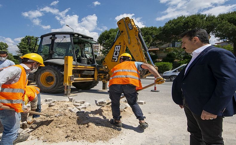 Dikili'nin doğal gazı için ilk kazma vuruldu