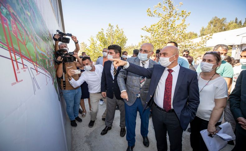 Başkan Soyer’in vizyon projesi Portakal Vadisi’nin yapımı sürüyor