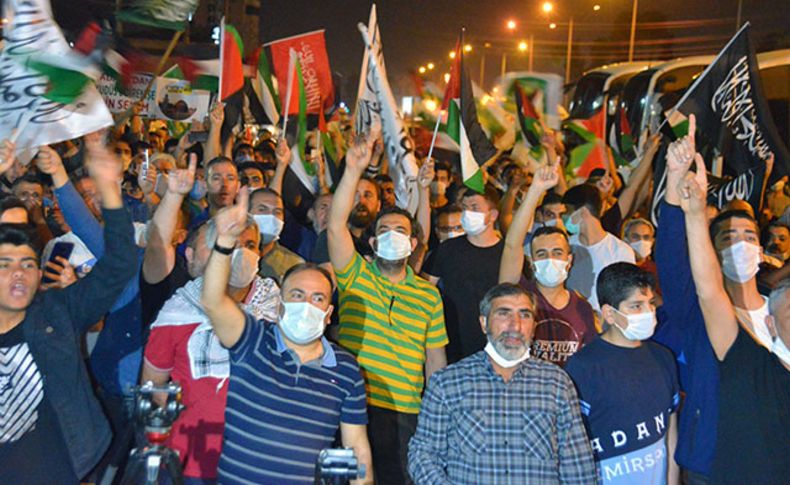 Birçok ilde İsrail'in Filistinlilere yönelik saldırıları protesto edildi