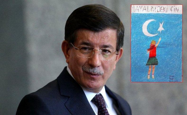 Davutoğlu’ndan MEB’e resimli tepki