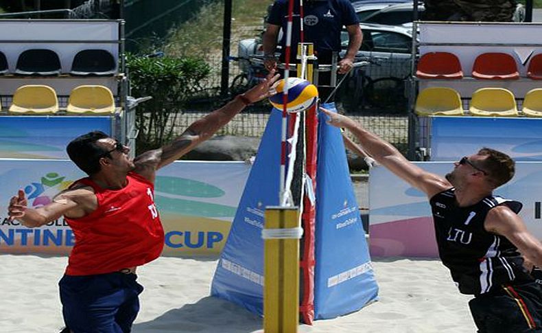 Erkek Plaj Voleybolu Milli Takımı olimpiyat elemeleri finalinde
