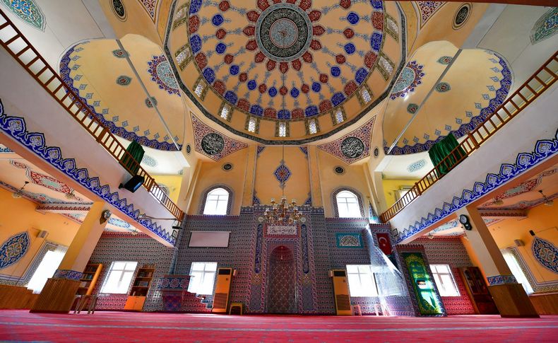 Göçmen Konutları Camii yeni bir çehreye kavuştu