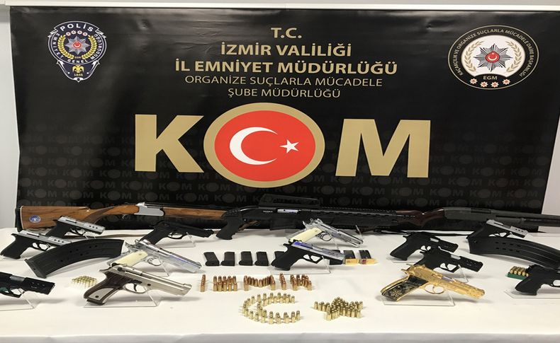 İzmir ve Aydın'da organize suç örgütlerine yönelik operasyonda 33 şüpheli yakalandı