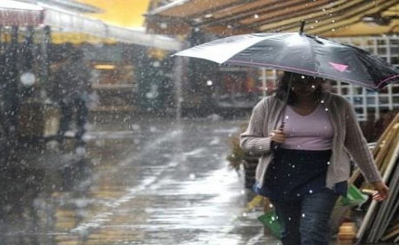 İzmir’e yağış geliyor: Sıcaklıklar 10 dereye kadar düşecek