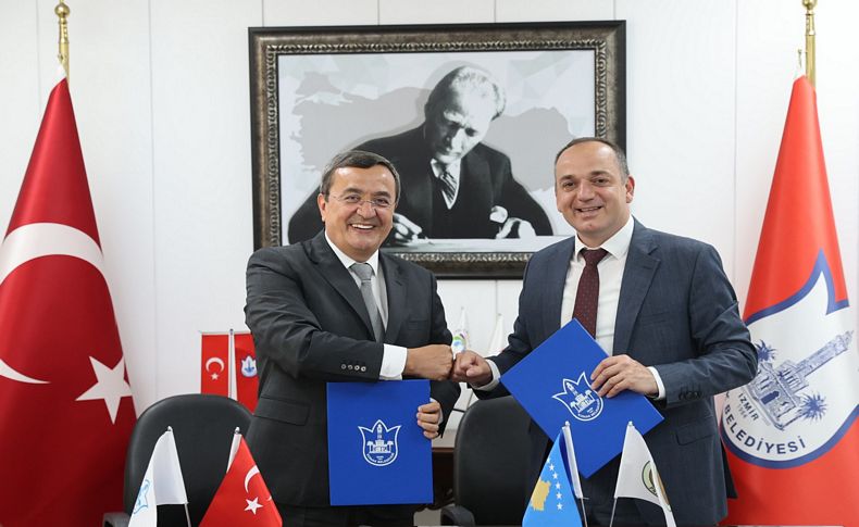 Konak ve Prizren, AB projelerinde birlikte çalışacak: Kardeş şehirler el ele verdi