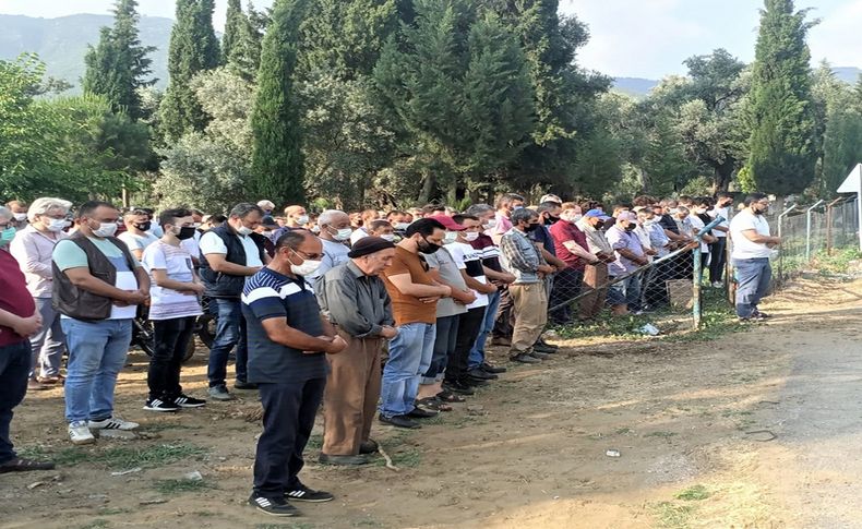 Ödemiş'teki silahlı saldırıda hayatını kaybeden esnaf son yolculuğuna uğurlandı