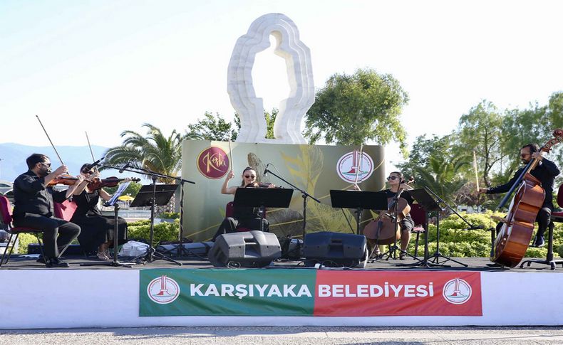 Açık havada klasik müzik keyfi