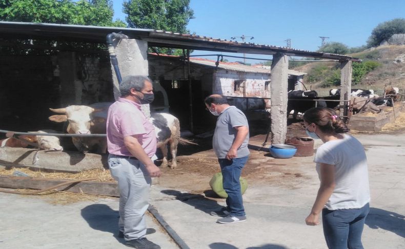 Bergama’da kurban kesim yerleri denetlendi