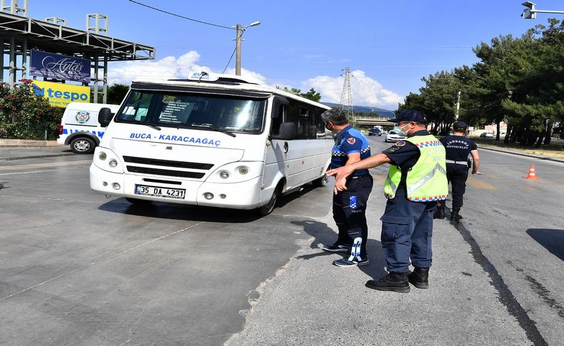 Büyükşehir’den korsan taşımacılığa set: Beş araç trafikten men edildi