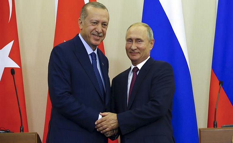 Cumhurbaşkanı Erdoğan Putin'le görüştü