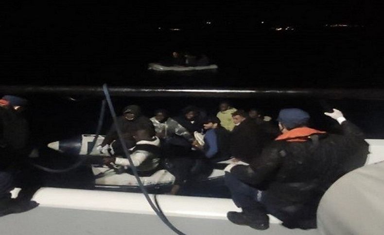Ege Denizi'nde 16 sığınmacı kurtarıldı