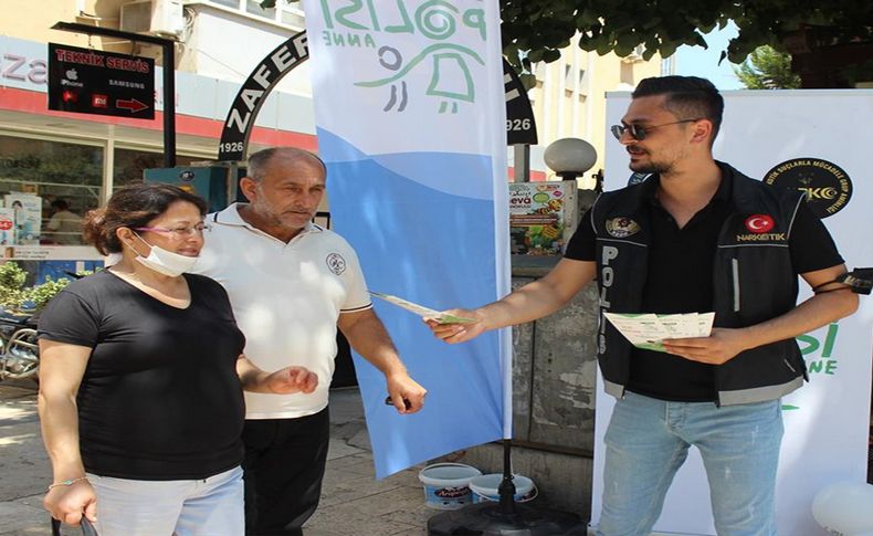 'En İyi Narkotik Polisi Anne' projesi Ödemiş ve Tire'de tanıtıldı